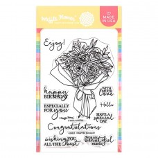 Waffle Flower - Wrapped Bouquet Stamp Set