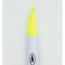 Kuretake ZIG Clean Color Real Brush - 001 Fl. Yellow