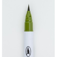 Kuretake ZIG Clean Color Real Brush - 043 Olive Green