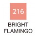 Kuretake ZIG Clean Color Real Brush - 216 Bright Flamingo