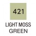 Kuretake ZIG Clean Color Real Brush - 421 Light Moss Green