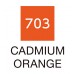Kuretake ZIG Clean Color Real Brush - 703 Cadmium Orange