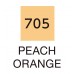 Kuretake ZIG Clean Color Real Brush - 705 Peach Orange