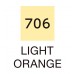 Kuretake ZIG Clean Color Real Brush - 706 Light Orange