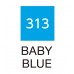 Kuretake ZIG Clean Color Real Brush - 313 Baby Blue