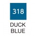 Kuretake ZIG Clean Color Real Brush - 318 Duck Blue