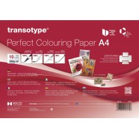 Transotype Perfect Colouring Paper A4 - 10 sheets